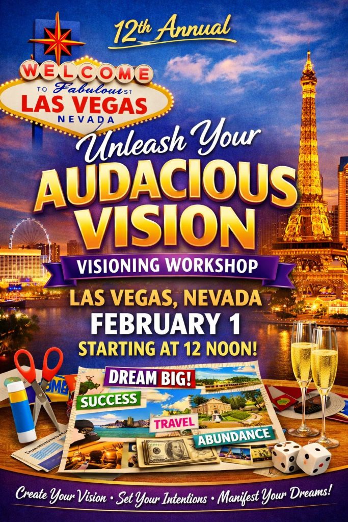 Unleash Your Audacious Vision 2026 - GRAPHIC